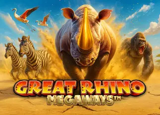 Great Rhino Megaways เกมไพ่ดัมมี่